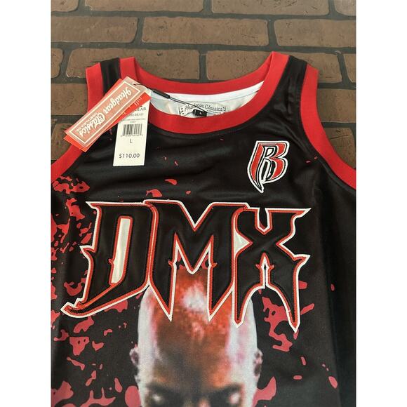DMX Black Basketball Jersey~Never Worn~L XL - Picture 8 of 8